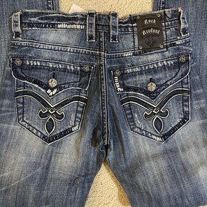 Rock Revival Aiden Straight Denim Men's Size 32 x 34 NEW